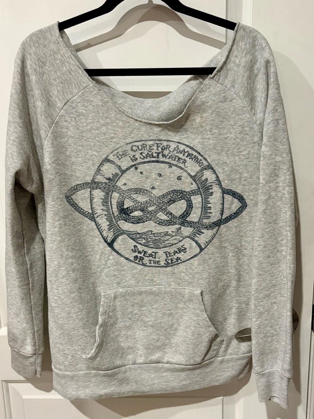 Pullover Sweatshirt - Nautical Knot Design
